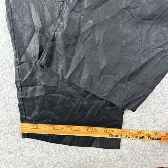 Banana Republic European Flax Linen Pants Womens 0 High Rise Volume Wide Leg NEW - Picture 8 of 16